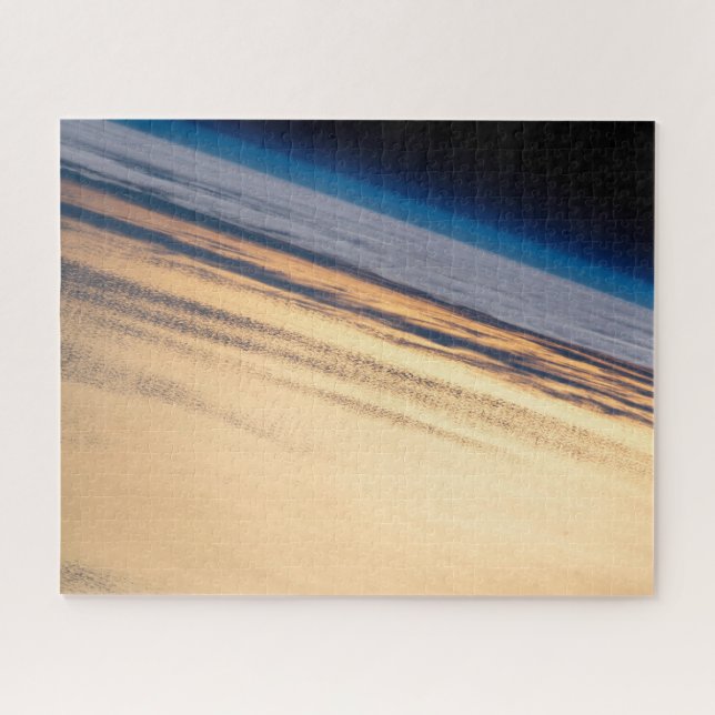 Puzzle Coucher De Soleil Orbital Au Large De La Basse Cal (Horizontal)