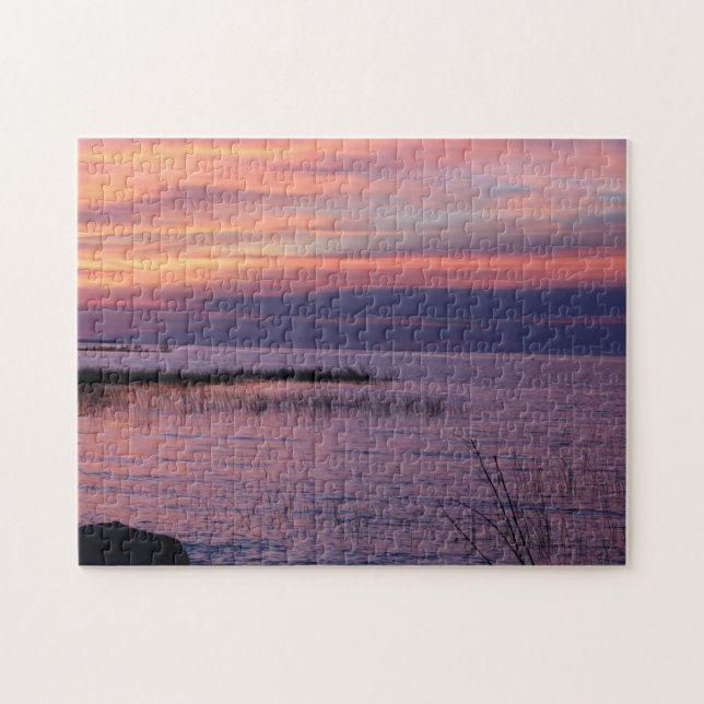 Puzzle Coucher de soleil pur du Michigan (Horizontal)