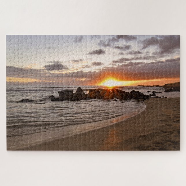 Puzzle Coucher de soleil sur Kauaii - Hawaii - 20x30 - 10 (Horizontal)