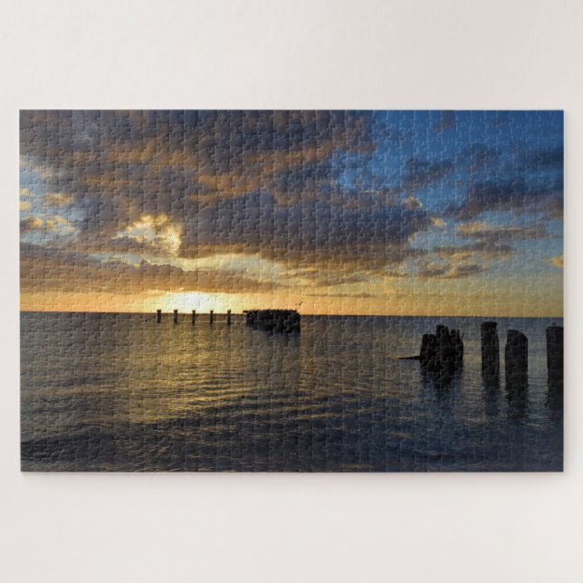 Puzzle Coucher de soleil sur la côte du Golfe - 20x30 - 1 (Horizontal)