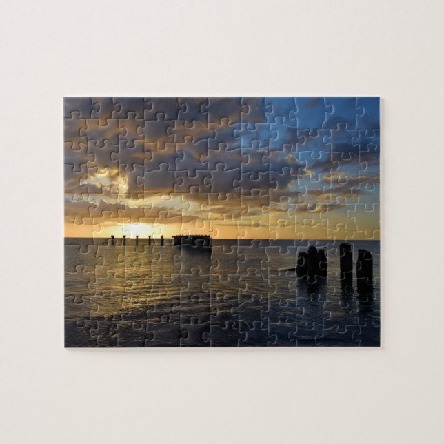Puzzle Coucher de soleil sur la côte du Golfe - 8x10 - 11 (Horizontal)