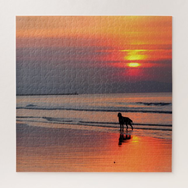 Puzzle Coucher de soleil sur la mer d'Irlande - 20x20 - 6 (Vertical)