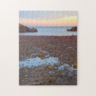 Puzzle Coucher de soleil sur la plage 