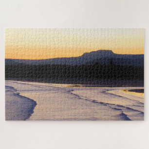 Puzzle coucher de soleil sur la plage