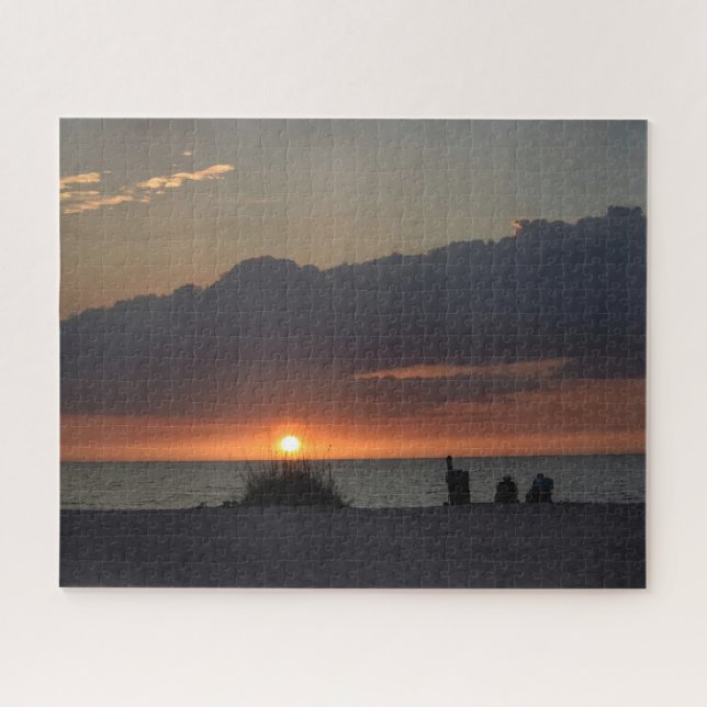 Puzzle Coucher de soleil sur la plage - 16x20 - 520 pcs (Horizontal)