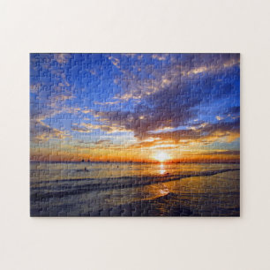 Puzzle coucher de soleil sur la plage de Boracay