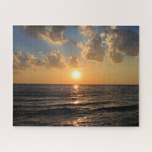 Puzzle Coucher de soleil sur le lac Supérieur - Michigan  (Horizontal)