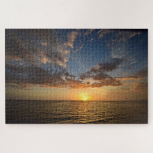 Puzzle Coucher de soleil sur l'eau - 20x30 - 1014 pcs
