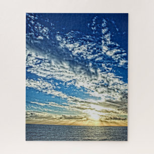 Puzzle Coucher de soleil sur les Cinque Terre Italie - 16