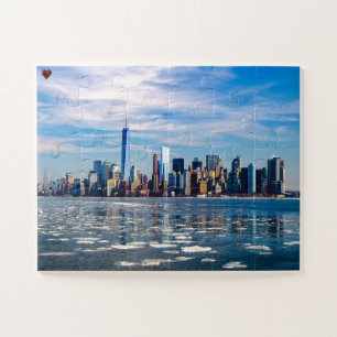 Puzzle Coucher de soleil sur New York