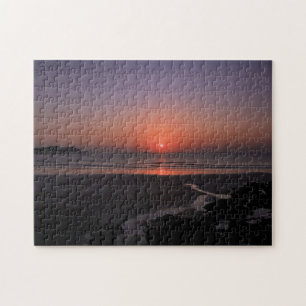 Puzzle Coucher du soleil à la casse-tête de Polzeath