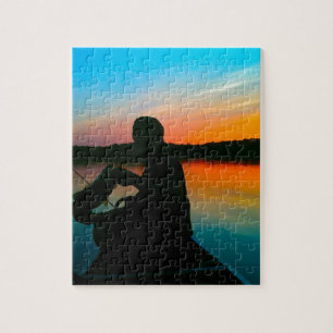 Puzzle Coucher du soleil bas
