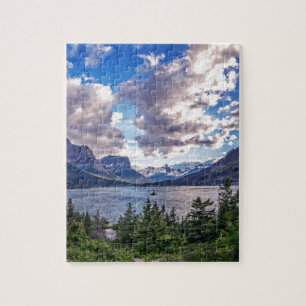 Puzzle Coucher du soleil de lac st. Mary