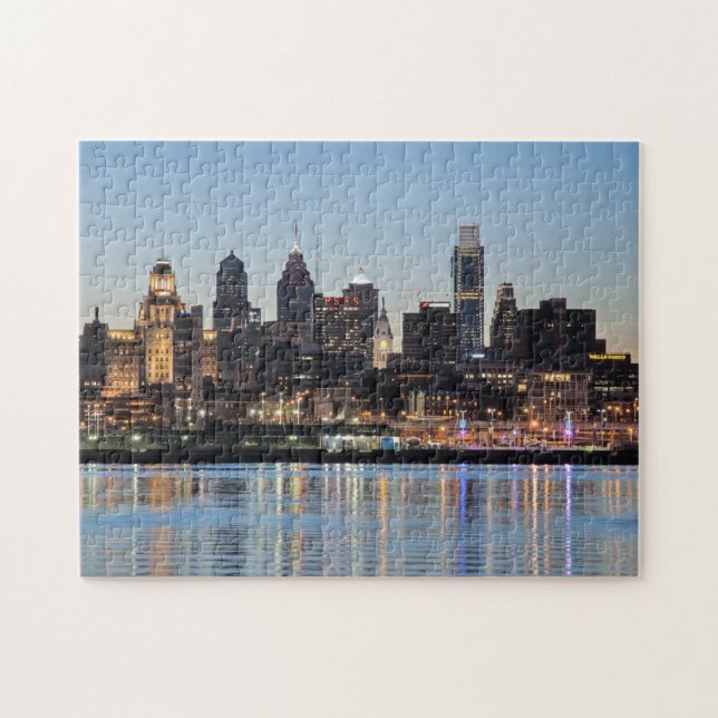 Puzzle Coucher du soleil de Philly (Horizontal)