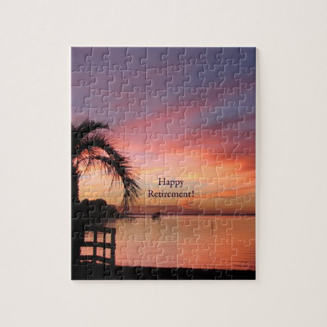Puzzle Coucher du soleil de Retirment la Floride (Vertical)