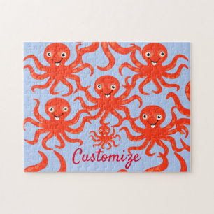 Puzzle Coucou rouge souriant Octopus Thunder_Cove