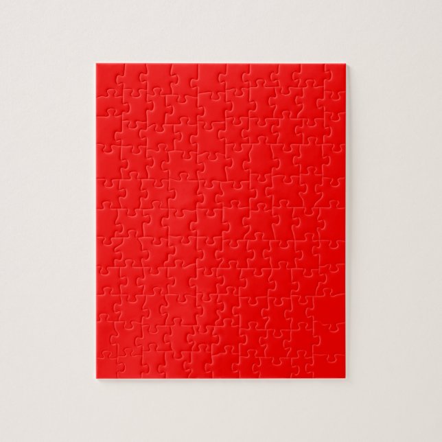Puzzle Couleur Arrière - plan rouge uni créer votre propr (Vertical)