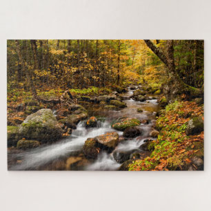 Puzzle Couleur d'automne Jefferson Brook   Montagnes blan