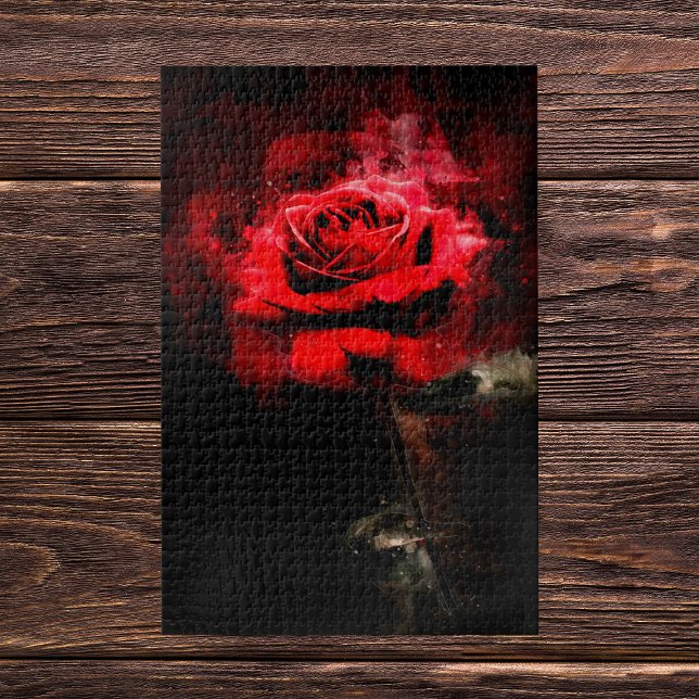 Puzzle Couleur de fleur rouge - bb (Créateur téléchargé)