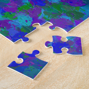 Puzzle Couleur du peacock