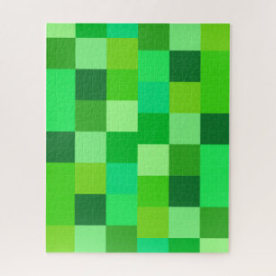 Puzzle couleur verte 16 x 20