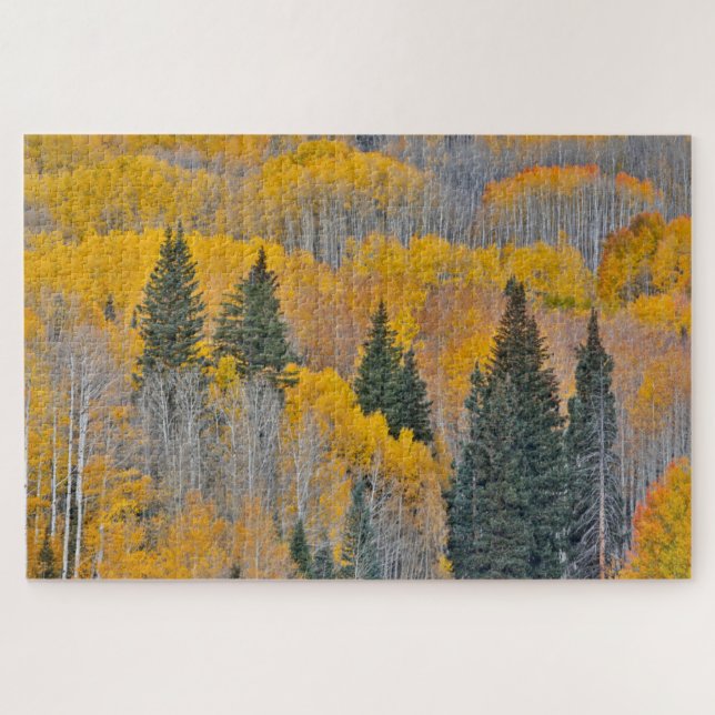 Puzzle Couleurs d'automne sur Aspen Groves (Horizontal)