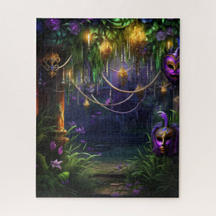 Puzzle Couleurs de Mardi Gras Fantastiques 