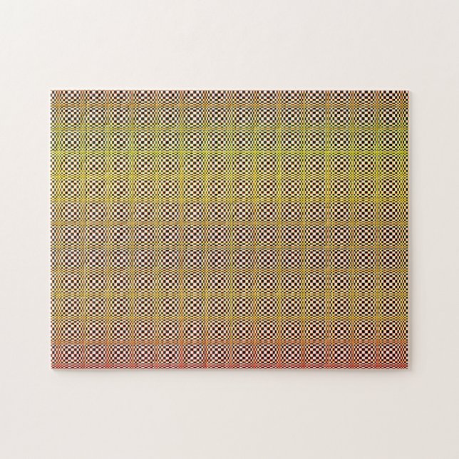 Puzzle Couleurs d'illusion optique (Horizontal)