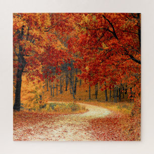 Puzzle Couleurs saisonnières de Coussin de jet d'automne