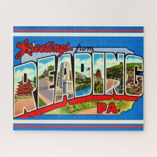 Puzzle Couleurs Vintage 16x20  Reading PA