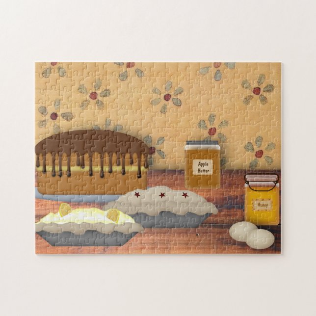 Puzzle Country Desserts (Horizontal)