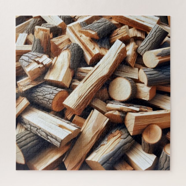 Puzzle Couper le bois (Vertical)