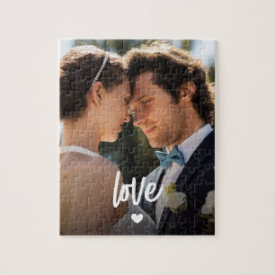 Puzzle Couple de script d'amour de photo moderne personna