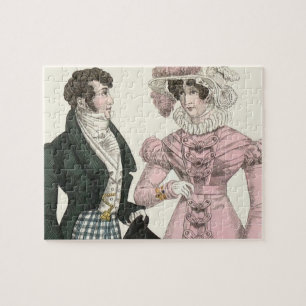 Puzzle Couple Mariage Antique 1823 Homme Femme Mode