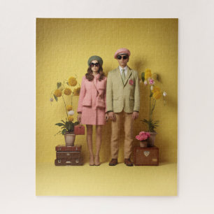 Puzzle Couple rétro