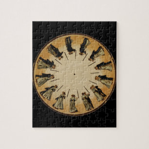 Puzzle Couples Phenakistoscope valsant d'Eadweard
