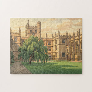 Puzzle Cour intérieure de l'Université d'Oxford