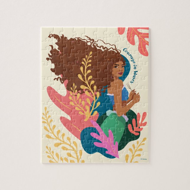 Puzzle Courage Ariel en vagues (Vertical)