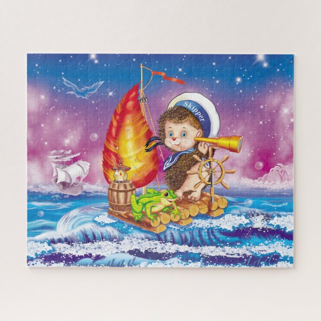 Puzzle Courageux marin (Horizontal)