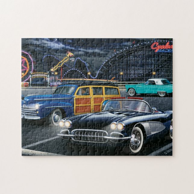 Puzzle Coureur de cyclone (Horizontal)