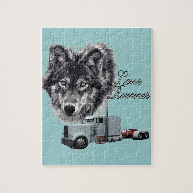 Puzzle Coureur solitaire (Vertical)