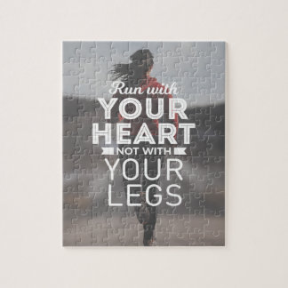 Puzzle Courez avec votre coeur