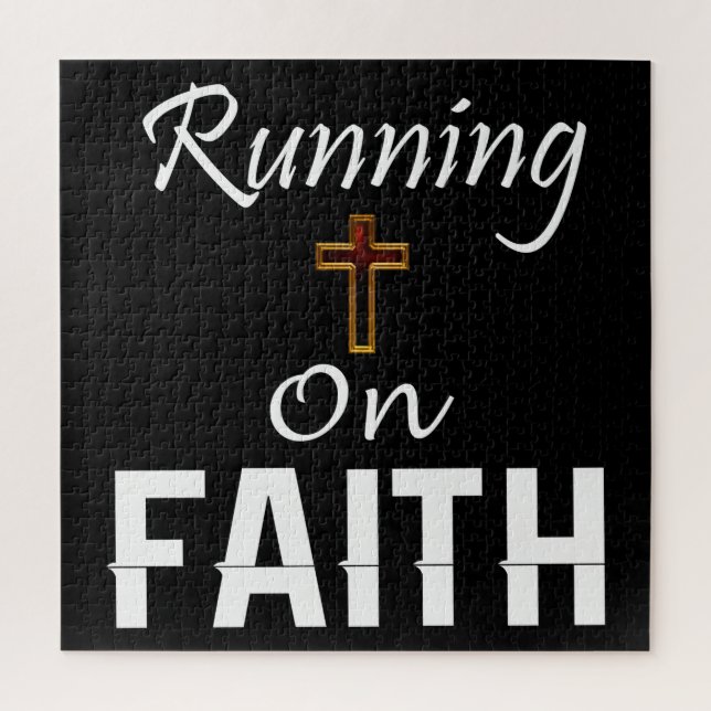 Puzzle Courir sur le coureur de la foi (Vertical)