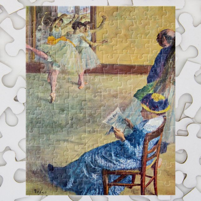 Puzzle Cours de danse, le foyer de danse par Edgar Degas (Créateur téléchargé)