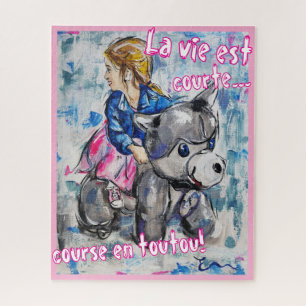 Puzzle Course à toutou