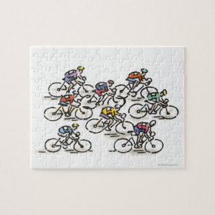 Puzzle Course à vélo