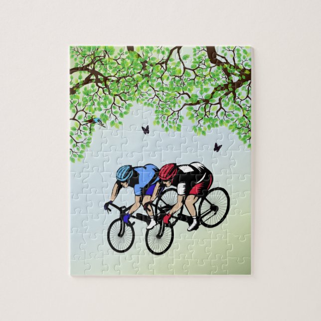 Puzzle Course à vélo (Vertical)