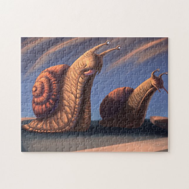Puzzle Course aux escargots (Horizontal)