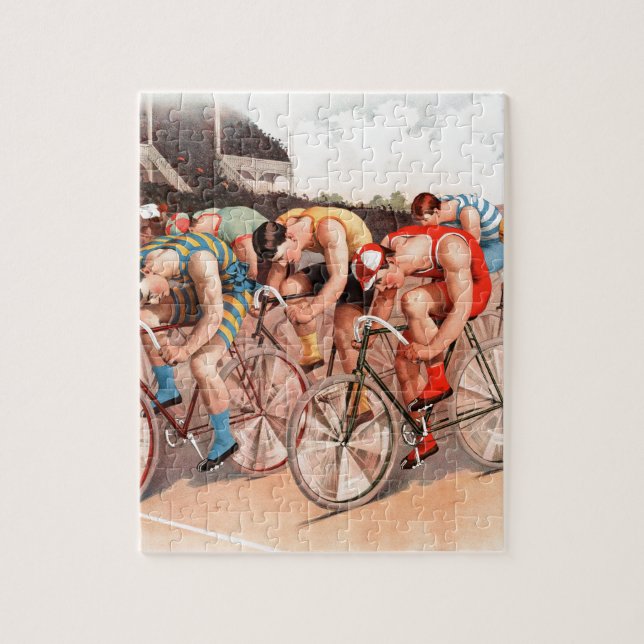 Puzzle Course de bicyclette (Vertical)