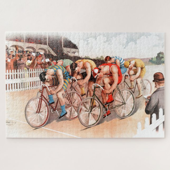 Puzzle Course de vélos (Horizontal)